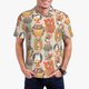thumbnail image 1 of Fotbe Colorful Owls Camiseta Polo de Golf para Hombre con Estampado – Camisa Deportiva Transpirable con Cuello Abotonado-X-Large, 1 of 6
