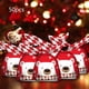 thumbnail image 5 of 50 bolsas de dulces a granel para fiestas navideñas, bolsas para galletas y bocadillos con lazos de conejito oso rojo, 5 of 9