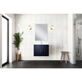 thumbnail image 4 of Scratch - Resistant and Spacious - Navy Blue 24 - inch Bath Vanity with Soft - Close Feature and Single Compartment Storage, 4 of 5
