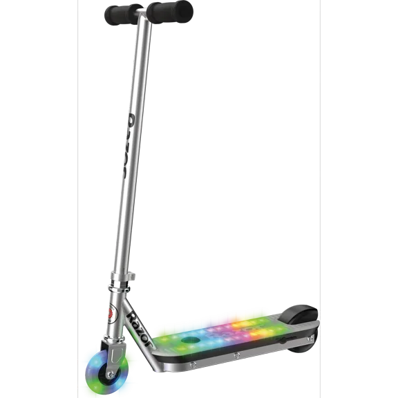 Open Box Razor 13111712 Color Rave Electric Scooter - Colorful Light-Up Deck