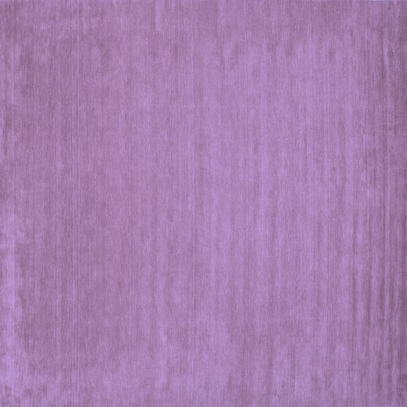 Ahgly Company Indoor Square Abstract Blue Contemporary Area Rugs, 7' Square