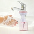 thumbnail image 5 of Mupvlun Cute Flower Foaming Pump Bottle Flower-Shaped Bubble Hand Soap Bottle Facial Cleanser Foam Sub-Bottle Separate Bottling Face Washing Bottle Pink, 5 of 5