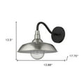 thumbnail image 2 of Burry 1-Light Satin Nickel Wall Light, 2 of 8