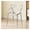 Style-4, variant on Acrylic Stackable Dining Chairs Armless Clear Transparent Vanity Side Kitchen Chairs Modern Minimalist Chair with Ergonomic Backrest for Living Room