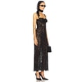 thumbnail image 4 of Black lace strap dress, sheer slim-fit dress, fashionable party dress, sexy, light luxury, high-end women's clothing, 4 of 4