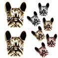 thumbnail image 4 of 2 cuentas sueltas de metal vintage para hacer tú mismo, para pulseras y collares - Bronce antiguo Astilla antigua, 4 of 6