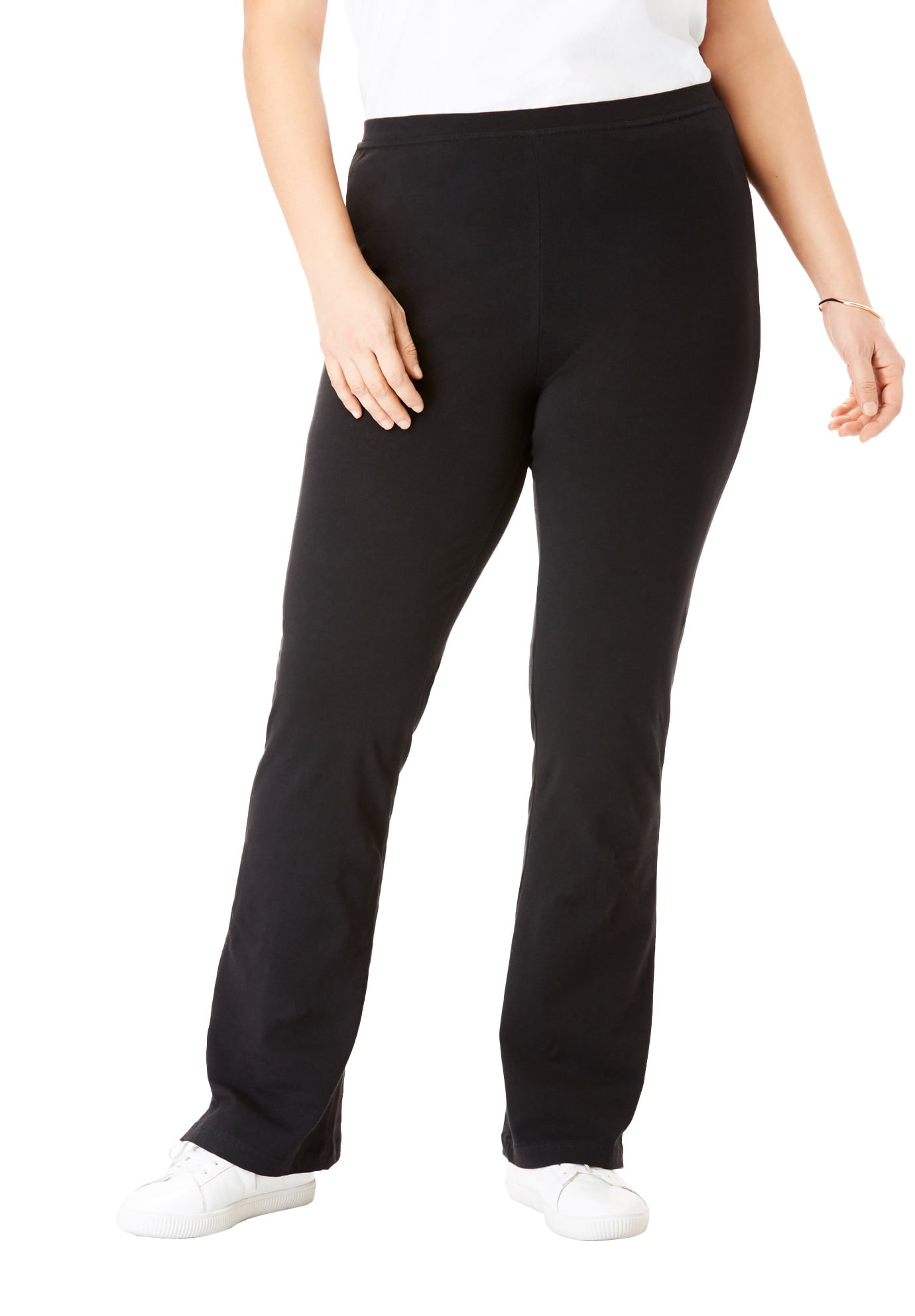 Woman Within - Woman Within Women's Plus Size Petite Stretch Cotton ...