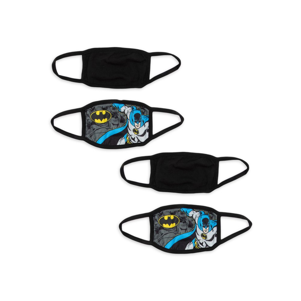 Batman DC Comics Batman 4Piece Face Mask Set