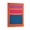 Frame-style, variant on Mark Rothko Prints 《No. 1, Royal Red And Blue》 Wall Art Paintings Poster Wall Art Poster Gifts Bedroom Prints Home Decor Hanging Picture Canvas Painting Posters 08x12inch(20x30cm)