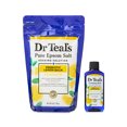 thumbnail image 4 of Dr Teal's Prebiotic Lemon Balm Foaming Bath & Epsom Salt Bath Set,  2 Pieces, 4 of 6