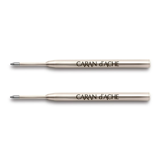 Caran d'Ache"Goliath" Ballpoint Pen Refill - Blue (Pack of 2)