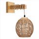 thumbnail image 2 of 2X LáMpara de Pared Retro Tejido de RatáN Apliques de Madera Sala de Estar LáMpara de Noche DecoracióN de Dormitorio Vintage IluminacióN-B, 2 of 5