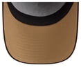 thumbnail image 5 of Men's New Era  Dark Brown Washington Commanders Burnt Wood A-Frame 9FORTY Adjustable Hat, 5 of 5