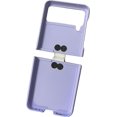 thumbnail image 4 of for Samsung Galaxy Z Flip 4 Case, Anti-Fingerprint Samsung Galaxy Z Flip 4 Protective Phone Case with Ring Holder, Anti-Scratch, Purple, 4 of 8