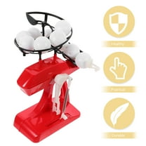 CTIRCHIU 1 Set Baseball Selfmotion Pitching Machine Baseball Training Device Plastic Black for Indoor Use