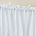 thumbnail image 3 of 3 Pieces Tier Curtain Valance Set, Waffle Weave Textured Rod Pocket Curtain Valance, 3 of 8