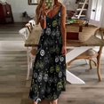 thumbnail image 3 of Motif Vélos Noir et Gris par andrea lauren Robe Sans Manches Robe d'Anniversaire pour Femmes Robe d'Été pour Femmes 2024, 3 of 4
