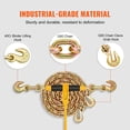 thumbnail image 3 of Kit de cadenas y encuadernaciones VEVOR 3/8-1/2, con trinquete, 4172 kg, 3 of 9