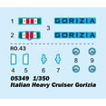 thumbnail image 3 of Trumpeter 05349 1/350 Italian Heavy Cruiser Gorizia - Scale Model Kit, 3 of 6