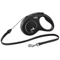 thumbnail image 1 of Flexi New Classic Petite 5m Noire Laisse pour Chien à Cordon Rétractable, 1 of 11