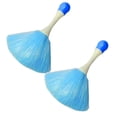 thumbnail image 1 of Oleegame 2PC Cleaning Brush Mini Plastic Silk Computer Brush Keyboard Brush Buddha Dust Sweep Office Household Sweep Gray Desktop Cleaning Sweep Blue, 1 of 4