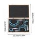 thumbnail image 5 of 4Pcs 0-25mm-50mm-75mm-100mm Outside Micrometer Set with Standards Ratchet Stop 0-100mm Range 001mm Gauge Caliper Measuring Tool, 5 of 5