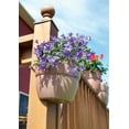 thumbnail image 3 of Bloomers Post Planter – Both Permanent and Temporary Installation Options – Garden in Tight Spaces – White, 3 of 8