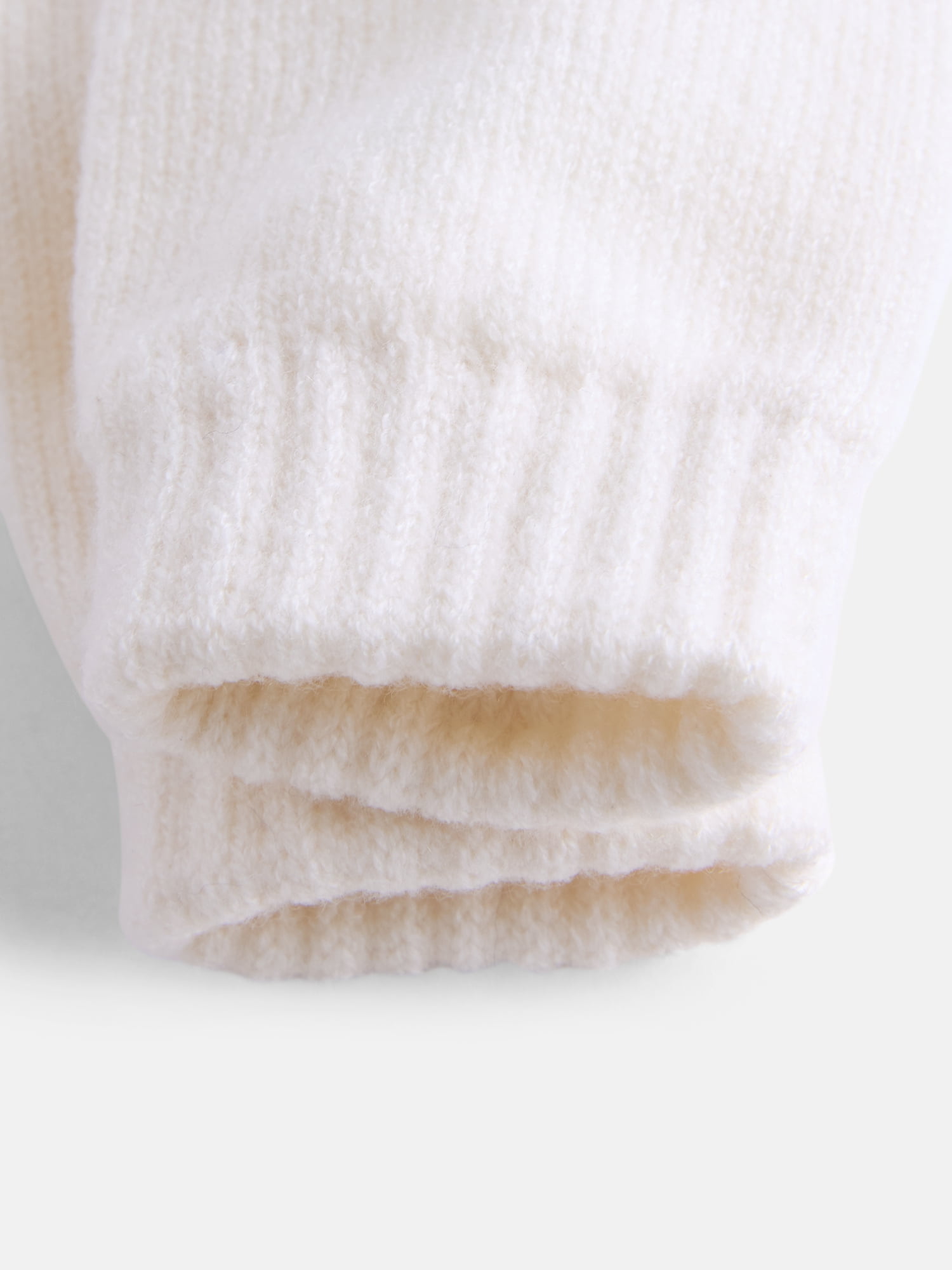Wonder Nation Baby Boys or Girls Pom Pom Beanie and Mittens Set, 2 Piece, One Size