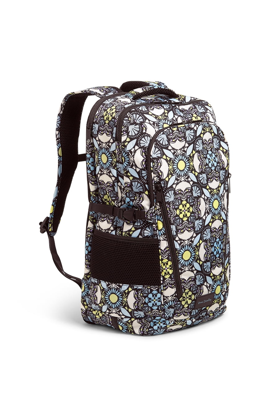 Vera Bradley Women's Recycled Lighten Up Lay Flat Travel Backpack 