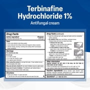 Taro Terbinafine Hydrochloride 1% Athletes Foot Treatment, Antifungal Cream for Skin, Effective Anti Fungal Cream for Athletes Foot Relief and Skin Health, 1 oz Tube