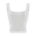 thumbnail image 4 of Crop Tops for Women Basic Workout Tank Tops Woman Sleeveless Shirt Going Out Top, 4 of 5