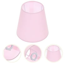 OFFIGAM Light Replacement Shades Round Lampshade Linen Pink Households Home Decoration 1 Set