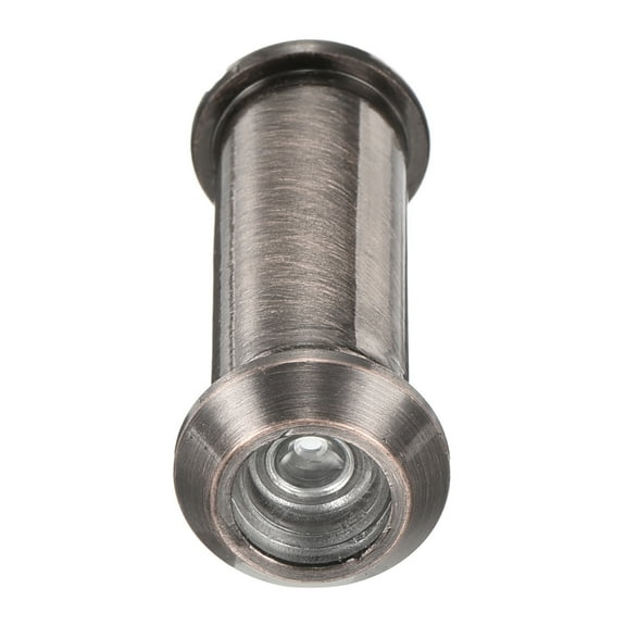 Uxcell Door Viewer Peephole for Enhanced Security in Home, Office, and Hotel Settings Red Bronze