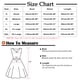 thumbnail image 3 of mfyjkho Vestidos para mujer, Vestido mini liso de gasa con cuello en V y manga corta para mujer, informal, de verano Vestidos festivos para mujer m, 3 of 6