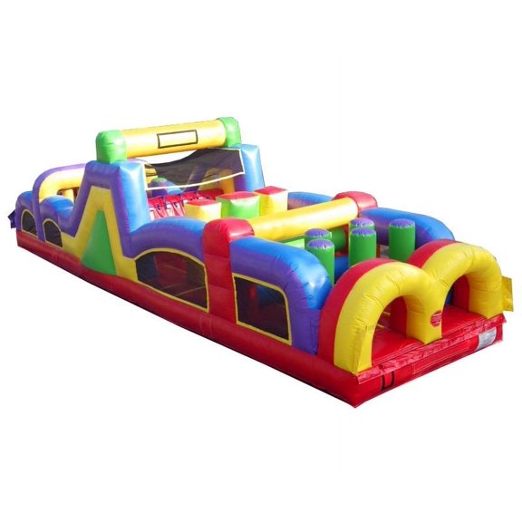 TentandTable Commercial Inflatable Obstacle Course, Retro