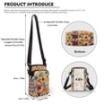 thumbnail image 6 of HELLHERO Colorful Bouquet with Shoulder Strap Crossbody Small Crossbody Bags Adjustable Strap for Outdoor Holiday Travel, 6 of 7