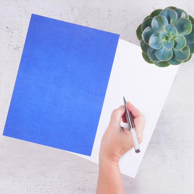 GAXIRE Papier Graphite pour Traçage avec Lignes Nettes Foncées Idéal pour la Maison et le Bureau