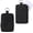 Black and Black, variant on 2Pcs Small Soft Neoprene Pouch with Zipper, Mini Portable Makeup Bag,Fashion Accessory with Snap Hook,Coin Purse Lipstick Cosmetic Travel Organizer(Black and Caramel)