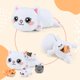 thumbnail image 2 of Juguetes de peluche KMUYSL Mami Cat con 4 bebés y gatitos, 2 of 7