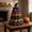 D, variant on DIY Halloween Quilted Fabric Tree Kit,Sewing Craft Project with Padded Fabric Pieces Handmade,Fall Holiday Decoration for Mantel Shelf,Tabletop,Home Decor Gift(A)