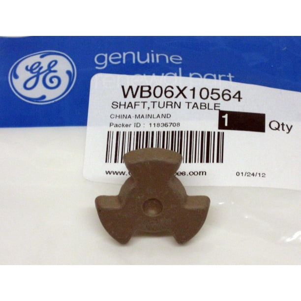 WB06X10564 Genuine GE Microwave Turntable Tray Coupler AP3791385