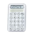 thumbnail image 3 of Djunllk Calculator - 8 Digit LCD Display Clear Cute Mini Scientific Calculator, Cute Clear Solid Color Portable Exquisite Standard Function for On-the-Go Office Home School, 3 of 3