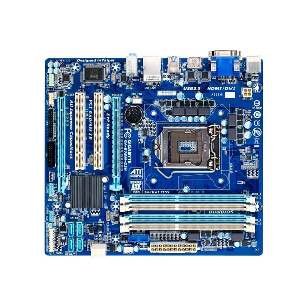 Gigabyte Ga 5m D3h 1 0 Motherboard Micro Atx Lga1155 Socket 5 Usb 3 0 Gigabit Lan Onboard Graphics Cpu Required Hd Audio 8 Channel Walmart Com Walmart Com