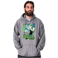 thumbnail image 4 of Cool Popeye Raised By the Hustle Men Big & Tall Graphic Hoodie Brisco Brands 2X, 4 of 5