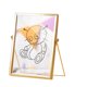 thumbnail image 1 of Rawiri cuadro decorativo acrílico impermeable tema de Halloween acrílico marco de Metal dorado pintura ornamento 14,5x19,5 cm CBS721X09, 1 of 5