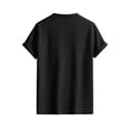 thumbnail image 7 of Luvrsol Tshirts for Men Stretch Solid Crew Neck Basic Tee Flexible Soft Layering Daily Undershirts S-2XL, 7 of 7