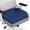 Blue, variant on XLarge Seat Cushion, Memory Foam Cushion for Long Sitting Hours on Office Chair, Home & Car, Non-Slip Chair Pad for Relieving Back & Sciatica & Hip & Coccyx Pain (Red)