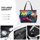 thumbnail image 3 of Fotbe Colorful Surreal Landscape Bolsa de Viaje para Playa - Resistente al Agua, Bolsa Tote de Gran Capacidad y Ligera con 7 Bolsillos para Mujeres y Hombres, 3 of 7