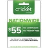 (email Delivery) Cricket Paygo $55 Top-u
