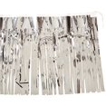 thumbnail image 1 of Drapé à Franges Métalliques 2 Plis (argent) accessoire de fête (1 Unité), 1 of 1